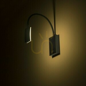 Wandleuchte Frisco W Wandleuchte Schwarz 230 V Led 4.2 120° 3000 K small 2