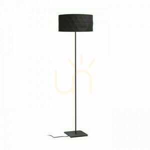 Rendl Cortina R12930 Stehleuchtenfuß für Lampenschirme, schwarz, E27, 131 cm small 2