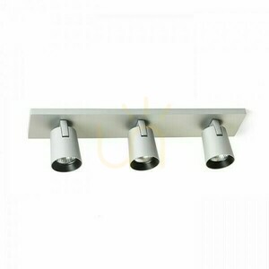 Kenny Iii Anbaulampe Weiß/Schwarz 230 V Gu10 3x35 W. small 2