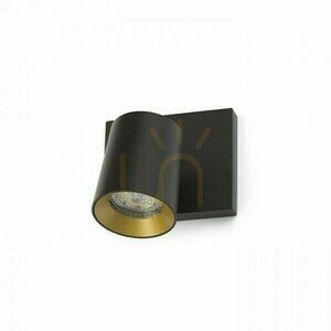 Kenny I Schwarz/Gold Anbaulampe 230 V Gu10 35 Watt. small 3