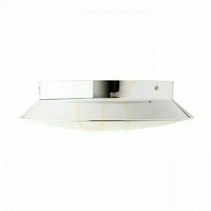 Mara Decke Plafond Milch-Acryl/Chrom 230 V Led 24 W 3000 K small 1