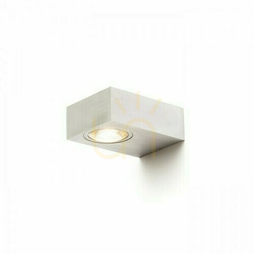 Prüfen Außenwandleuchte Korso Ii Gebürstetes Aluminium 230 V Led 2x3 W 120° Ip54 3000 K
