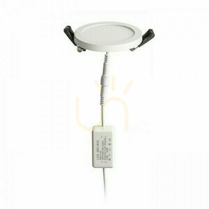 LED-Einbauleuchte Rendl HUE R 9 weiß, Ø9 cm, 6 W, 3000 K small 2