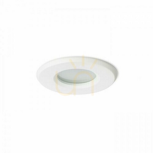 Prüfen Einbauleuchte Apriori Weiß Satiniertes Glas 230 V Gu10 35 W Ip54
