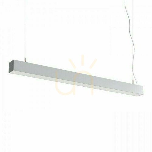 Prüfen Pesante 75 Eloxiertes Aluminium Pendelleuchte 230 V Led 40 W 3000 K