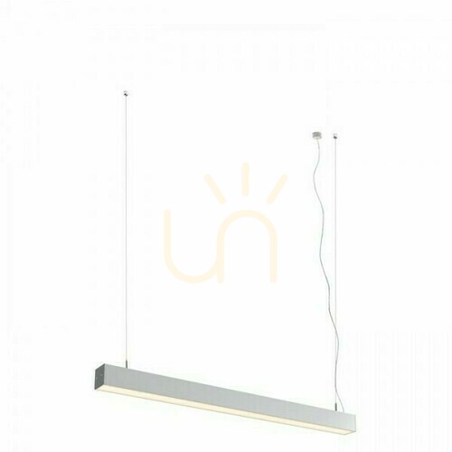 Prüfen Pesante 75 Eloxiertes Aluminium Pendelleuchte 230 V Led 40 W 3000 K