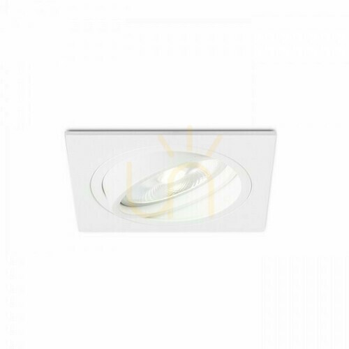 Prüfen Pasadena G53 Sq I Weiß 12 Volt 50 Watt Einbauleuchte.