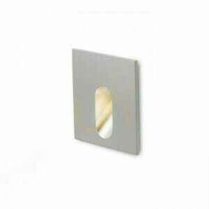 Einbauleuchte Memphis Sq In Wand Silber Grau 230 V Led 3 60° 3000 K small 0