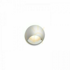 Außeneinbauleuchte Club Ind Silber Grau 230 V Led 3 W Ip54 3000 K small 3
