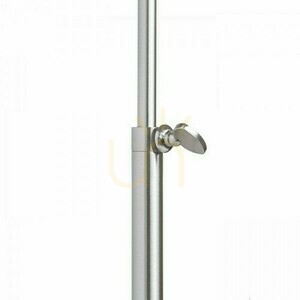Rendl Tischleuchte EDIKA braun / Nickel matt, E27, 15 W small 3