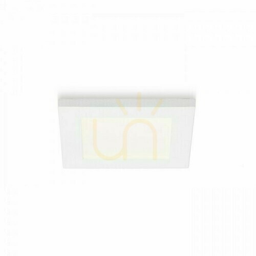 Prüfen Einbauleuchte Leroy Sq Weiß 12 V Gu5.3 35 W Ip44
