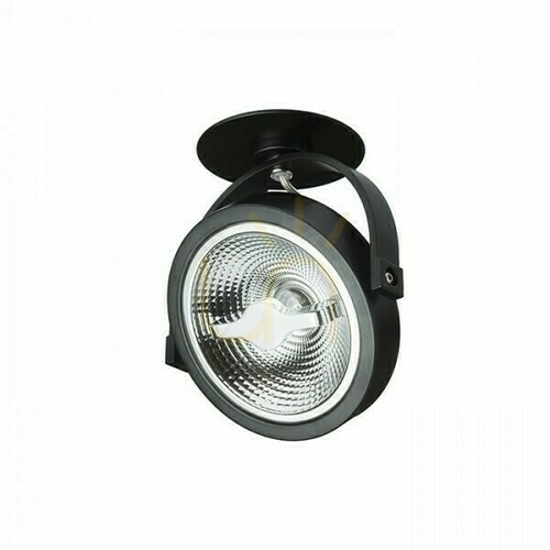 Prüfen Halbeinbau-Strahler Rendl KELLY LED DIMM schwarz 12 W 3000 K 24° R12638