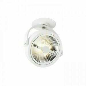 Kelly Led Dimm-Anbauleuchte mit Einbausockel Weiß 230 V 12 W 24° 3000 K small 0