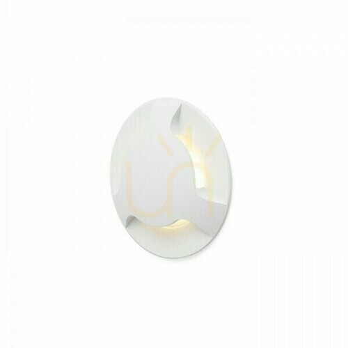 Prüfen Außeneinbauleuchte Kick Iii Weiß 230 V Led 3 W Ip54 3000 K