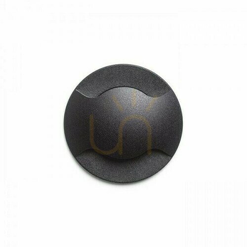 Prüfen Außeneinbauleuchte Kick Ii Schwarz 230 V Led 3 W Ip54 3000 K