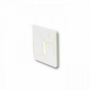 Einbauleuchte Iria Sq Weiß 230 V Led 3 W 10° 3000 K small 0