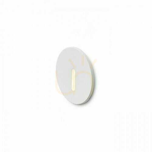 Prüfen Wand-Einbauleuchte Iria R Weiß 230 V LED 3 W 10° 3000 K