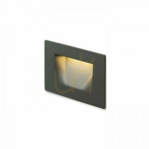 Prüfen Außeneinbauleuchte Per Anthrazit 230 V Led 3 W Ip54 3000 K