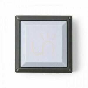 Wandleuchte Delta 215 Aufputz Anthrazit 230 V E27 18 W Ip54 small 4