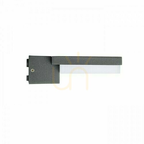 Prüfen Wandleuchte Xylo Wandleuchte Anthrazit 230 V Led 8 W Ip54 3000 K