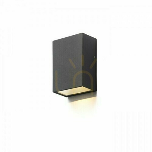 Prüfen Außenwandleuchte Pekko Schwarz 230 V Led 3 W 67° Ip54 3000 K