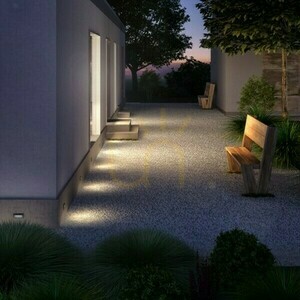 Gordiq L Anthrazit Außeneinbauleuchte 230 V Led 3 W Ip65 3000 K small 1