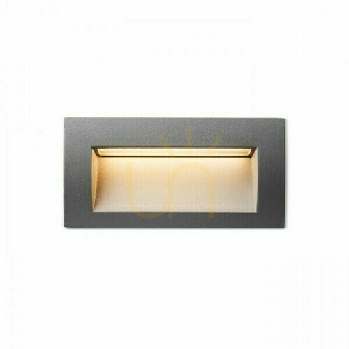 Prüfen Gordiq L Anthrazit Außeneinbauleuchte 230 V Led 3 W Ip65 3000 K