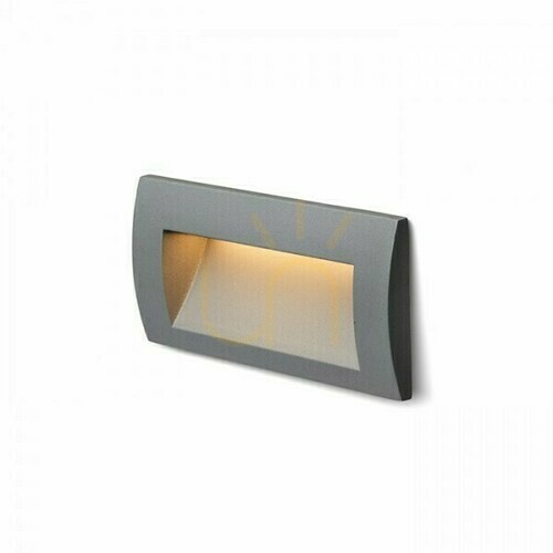 Prüfen Gordiq L Anthrazit Außeneinbauleuchte 230 V Led 3 W Ip65 3000 K