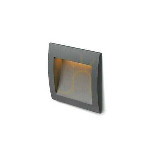 Prüfen Gordiq M Anthrazit 230 V Led 3 W Außeneinbauleuchte Ip65 3000 K