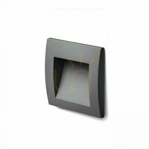 Prüfen Gordiq S Anthrazit Außeneinbauleuchte 230 V Led 1,5 W Ip65 3000 K