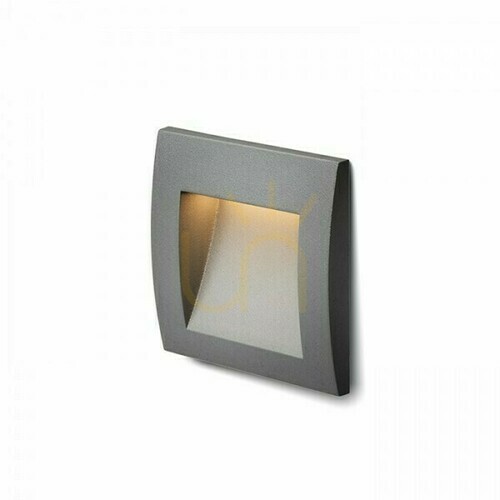 Prüfen Gordiq S Anthrazit Außeneinbauleuchte 230 V Led 1,5 W Ip65 3000 K
