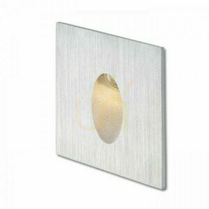 Elica Sq Gebürstetes Aluminium Außeneinbauleuchte 230 V Led 3 W Ip54 3000 K small 0