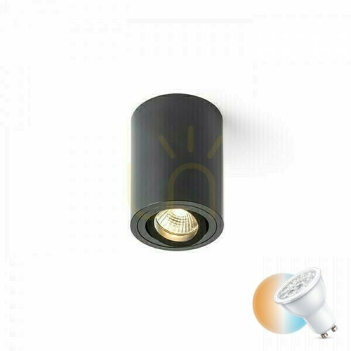 Prüfen Downlight Moma Directional Black 230 V Gu10 35 Watt.