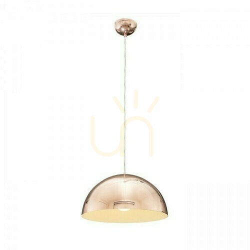 Prüfen Pendelleuchte Rendl Monroe 30 kupfer E27 11 W 30 cm