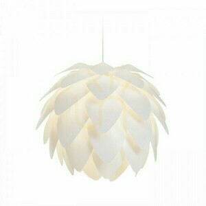 Encombre Weiß Pcv Pendelleuchte 230 V E27 42 W. small 0
