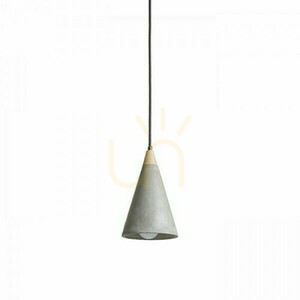 Rendl HEIDI R12380 Pendelleuchte aus Beton und Holz, E27, 14,8 cm small 4