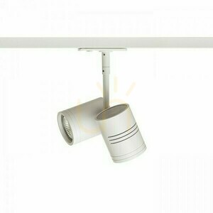 Beeba Ii Strahler für 1 Phase Schiene Weiß 230 V Gu10 2x35 W. small 1