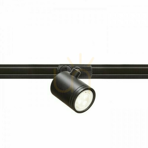 Prüfen Beeba I Strahler für 1 Phase Schiene Schwarz 230 V Gu10 35 W.