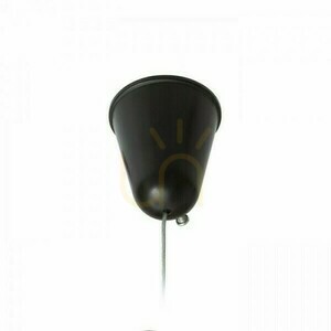 Beleuchtungsschiene 1 F 2m Pendel Kit Schwarz small 2