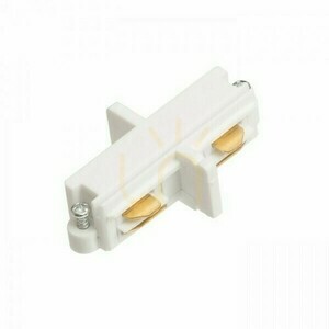 Rendl Geradeverbinder für 1-Phasen-Schiene weiß 230 V R12260 small 0