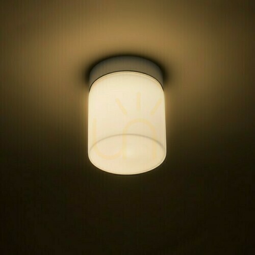 Prüfen Esica Cyl Badezimmer Deckenleuchte Chrom 230 V Led 6 W Ip44 3000 K