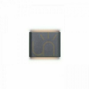 Außenwandleuchte Choix 114 Wand Anthrazit 230 V Led 2x3 W Ip54 3000 K small 3