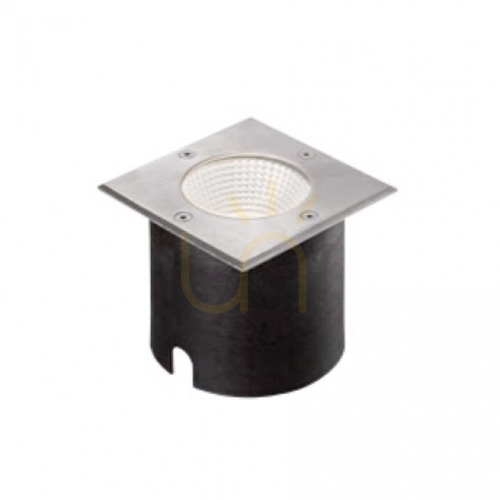Prüfen Außeneinbauleuchte Rizz Sq 125 Edelstahl 230 V Led 7 W 41° Ip67 3000 K