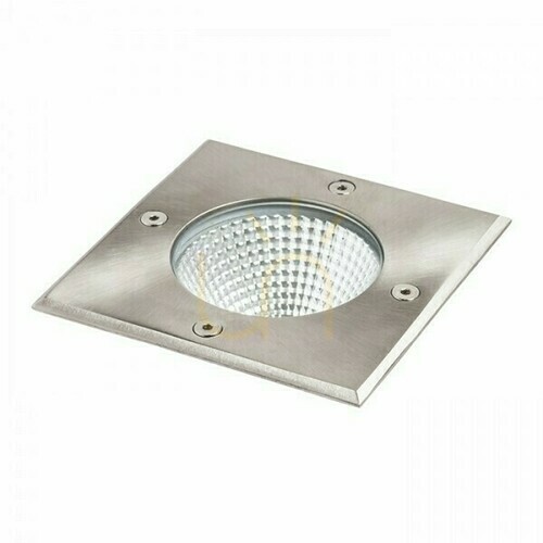 Prüfen Außeneinbauleuchte Rizz Sq 125 Edelstahl 230 V Led 7 W 41° Ip67 3000 K