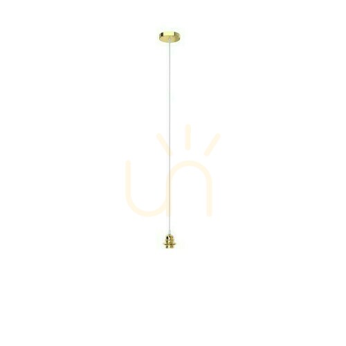 Prüfen Elisa Pendelset Weiß-Gold 230 V E27 LED 15 W