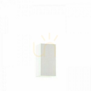 Lampenschirm, Tempo 15/30 Polycotton Weiß/Weiß Pvc Max lampshade. 28 W small 1