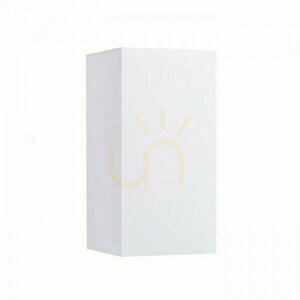Lampenschirm, Tempo 15/30 Polycotton Weiß/Weiß Pvc Max lampshade. 28 W small 4