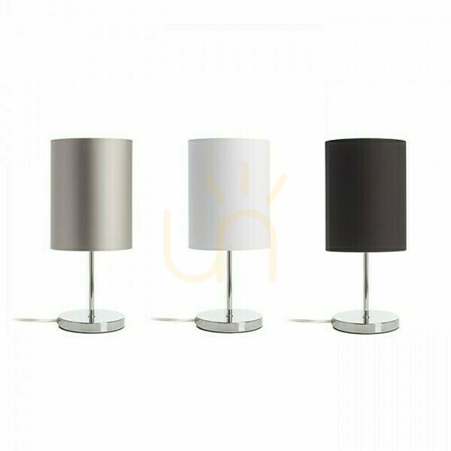 Prüfen Lampenschirm, Ron 15/20 Polycotton Weiß/Weiß Pvc Max lampshade. 28 W