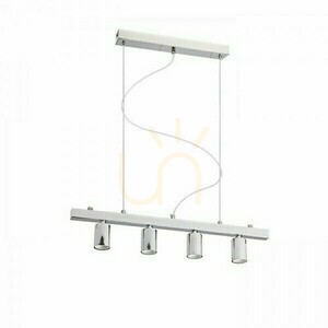 Lampenschirm, Lampenschirm Rallong Iv Pendelleuchte Sockel Chrom 230 V E27 4x42 W. small 0