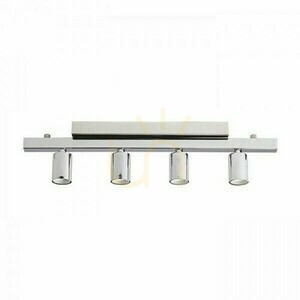 Lampenschirm, Lampenschirm Rallong Iv Ceiling Base Chrome 230 V E27 4x42 W. small 1